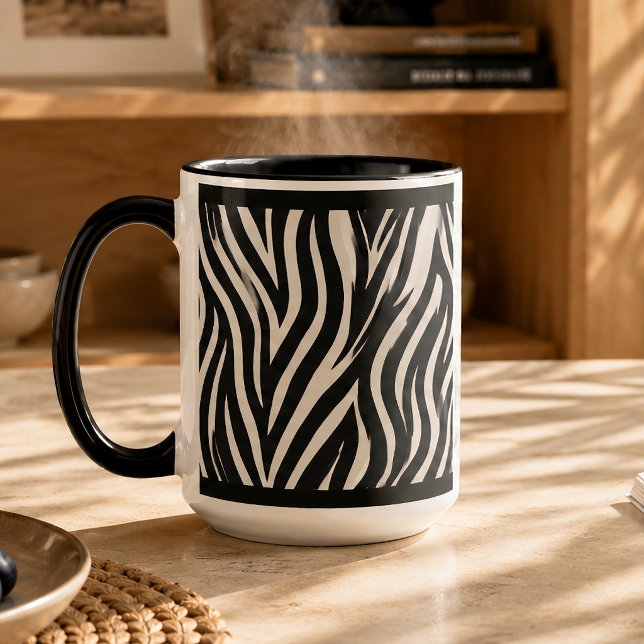 CANECA "ZEBRA" 15 OZ. CAFÉ (Criador carregado)