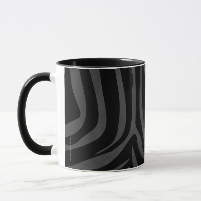 Caneca Zebra Black e Cinza (Esquerda)
