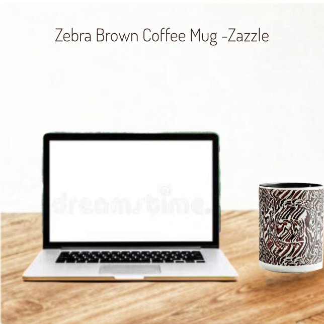 Caneca Zebra Brown (Criador carregado)
