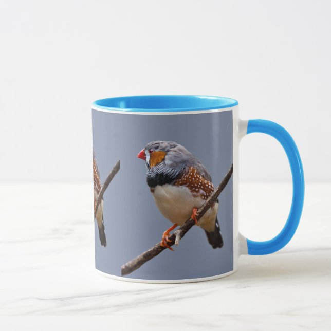 Caneca Zebra Finch Mug (Direita)