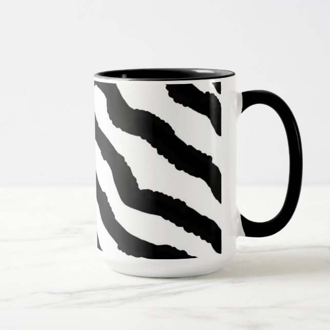 Caneca Zebra Impressão (Direita)