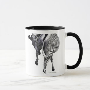 Caneca Zebra que gira ao redor
