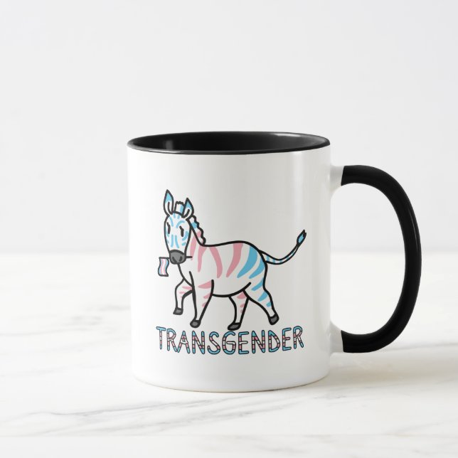Caneca Zebra transgênero (Direita)