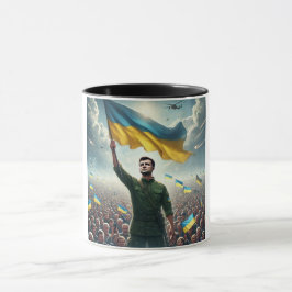 Caneca Zelenskyy comanda as Pessoas da Ucrânia