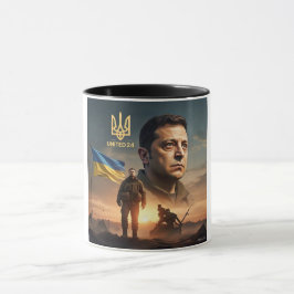 Caneca Zelenskyy Presidente Ucraniano Coffee Mug