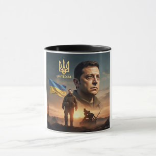 Caneca Zelenskyy Presidente Ucraniano Coffee Mug