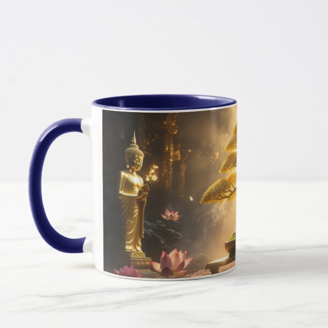 CANECA ZEN BUDISMO - ÁRVORE BONSAI - (Esquerda)