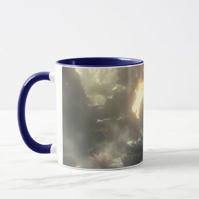 CANECA ZEN - BUDISMO - MEDITAÇÃO (Esquerda)