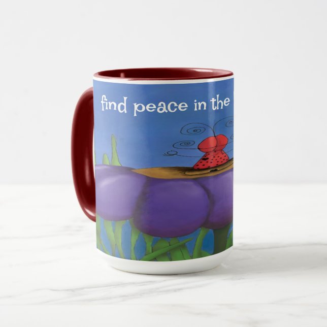 Caneca Zen Ladybug (Frente Esquerda)