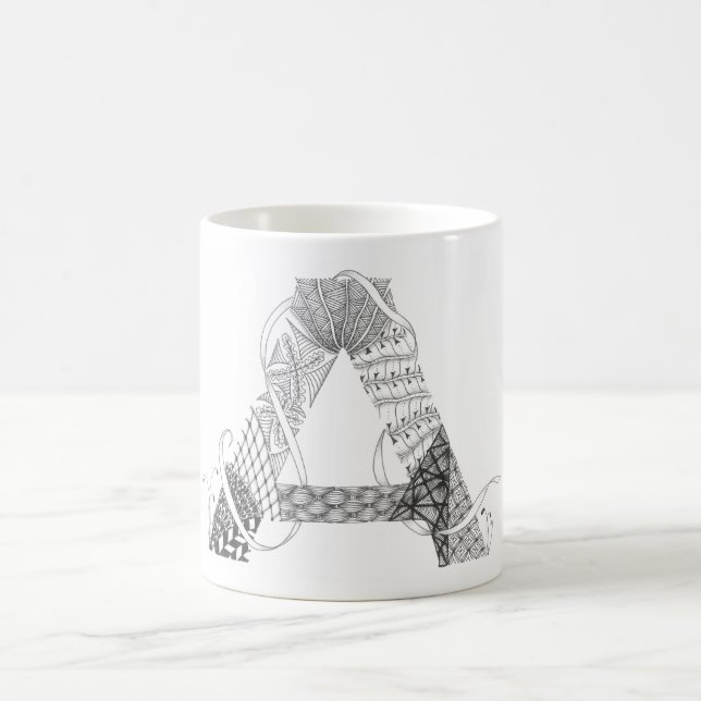 Caneca - Zenletter "A " (Centro)
