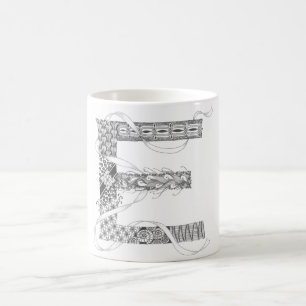 Caneca - Zenletter "E "