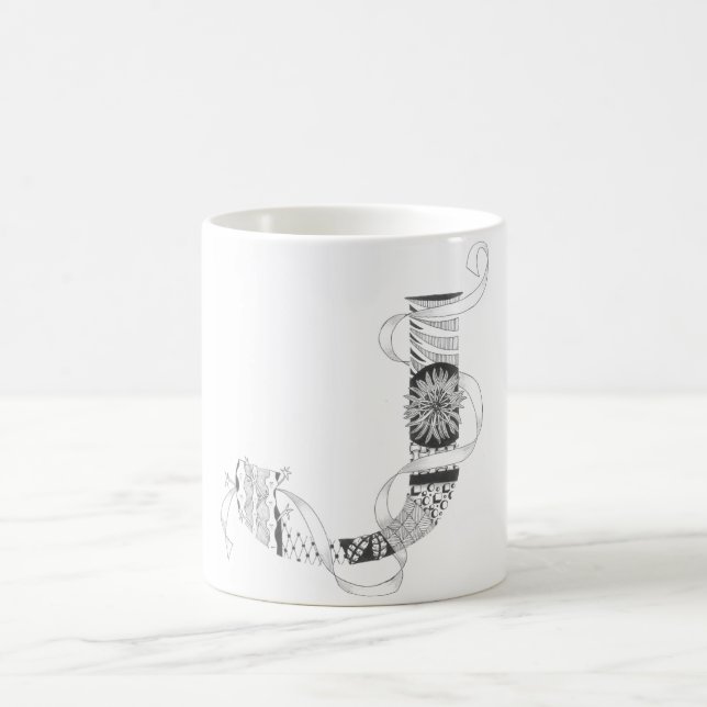 Caneca - Zenletter "J " (Centro)