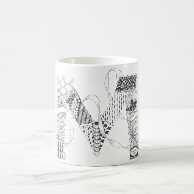 Caneca - Zenletter "M " (Centro)