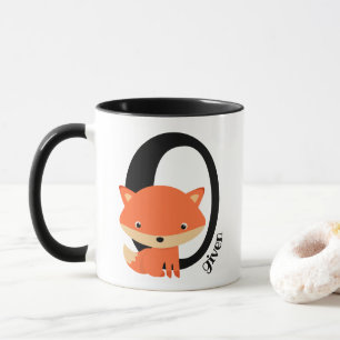 Caneca Zero Fox administrada - raposa vermelha e sarcásti