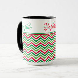 Caneca Zig Zags Mug Natal