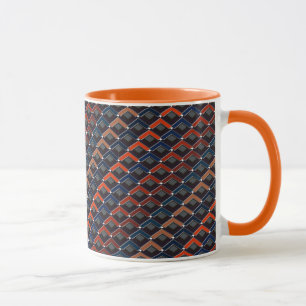 Caneca Zigzag colorido Karo-degraus