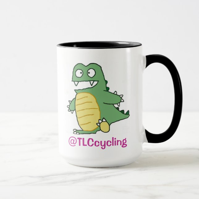 Caneca Zilla Ed. da equipe do ciclismo de LifeCare (Direita)