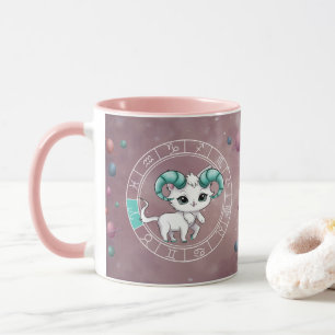 Caneca Zodiac Aries Gota-Gato, Astrologia do Planeta de R