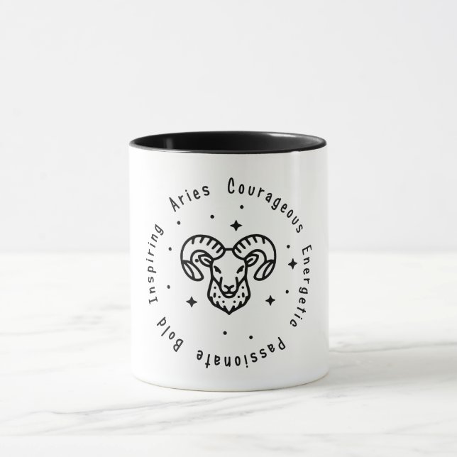 Caneca Zodiac Aries Mug (Centro)