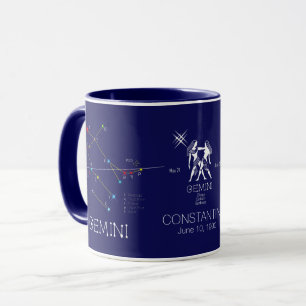 Caneca Zodiac Constelação Gemini