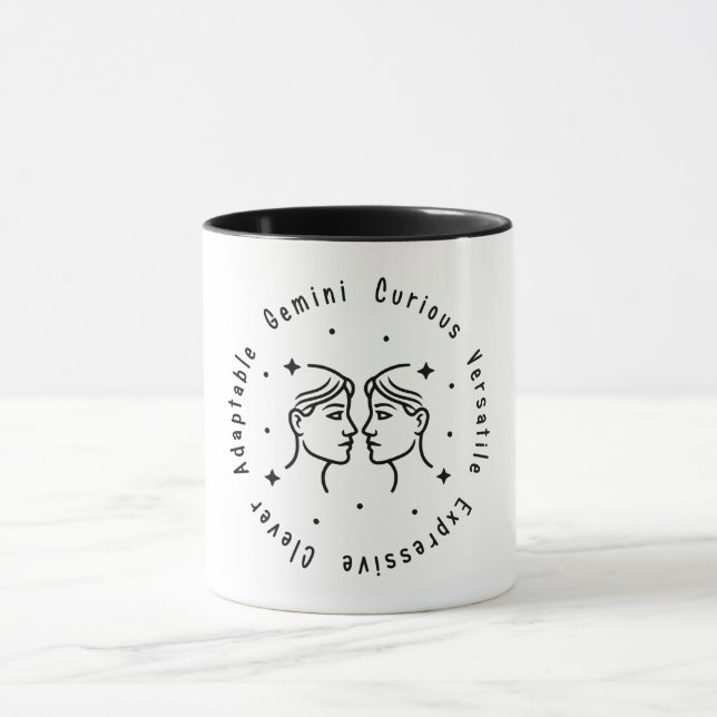 Caneca Zodiac Gemini Mug (Centro)