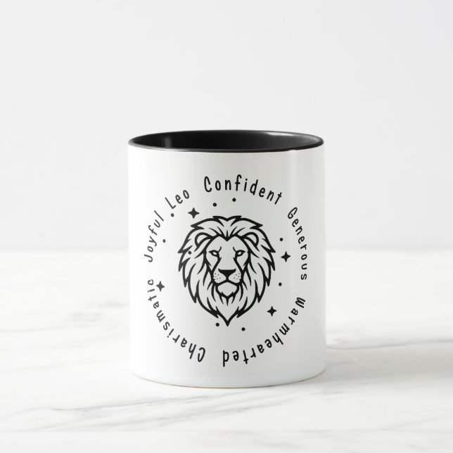 Caneca Zodiac Leo Mug (Centro)