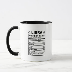 Caneca Zodiac Libra - Fato de Nutrição