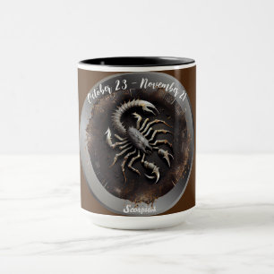 Caneca Zodiac Scorpius Scorpio Personalizar Pessoal