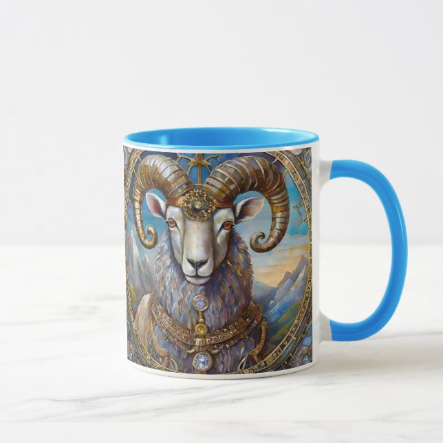 Caneca Zodíaco - Áries O Carneiro (Direita)
