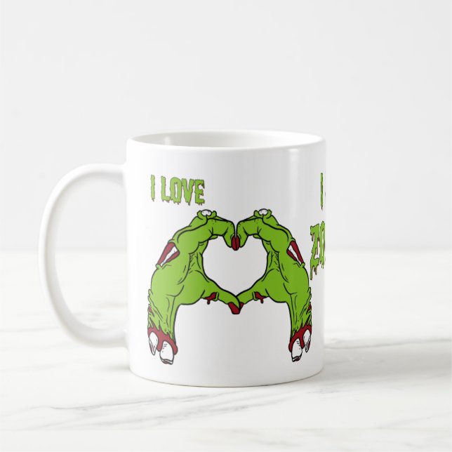 caneca Zombie Love (Esquerda)