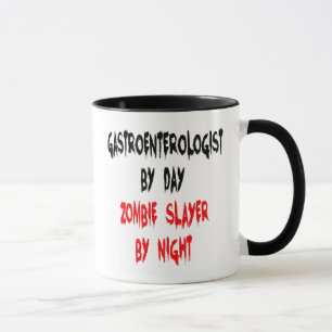Caneca Zombie Slayer Gastroenterologista