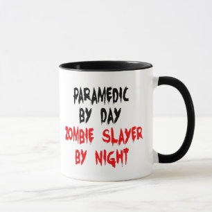 Caneca Zombie Slayer paramédico