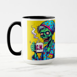 Caneca Zombies cafeinados