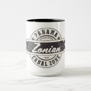 Caneca Zónia, Zona do Canal do Panamá, CZ