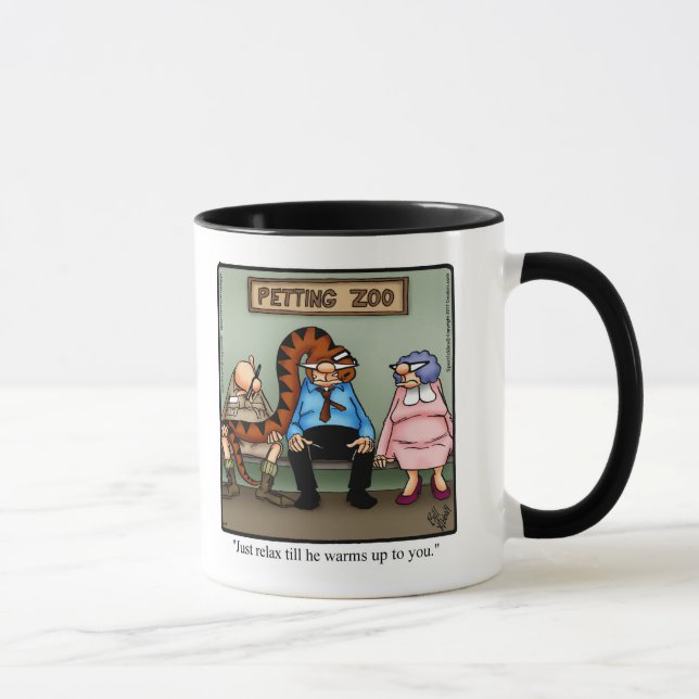 Caneca Zoo Docent Humor Mug (Direita)