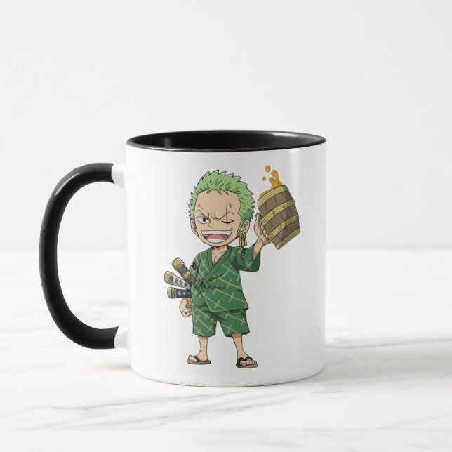 Caneca Zoro One Piece Mug (Esquerda)