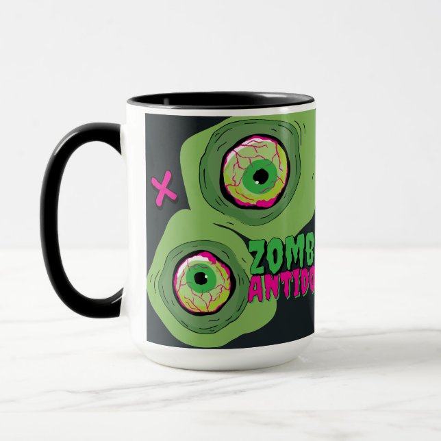 Caneca Zumbi, um antídoto alegre, levanta os mortos-vivos (Esquerda)