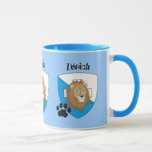 Caneca Zürich Schweiz Suisse Svizzera Tasse
