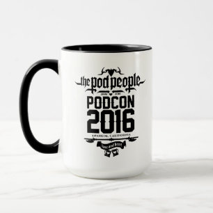 Canecas 2016 verticais pretas e tais do logotipo