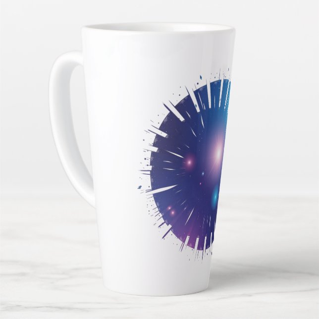 canecas azuis (Ângulo esquerdo)