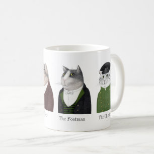 Canecas Brancas GATOS HOMENS + Texto
