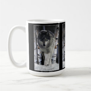 Canecas CINZENTAS do presente dos animais