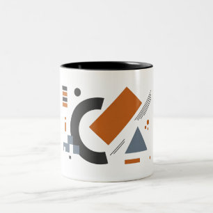 Canecas com Arte Geométrica Criativa