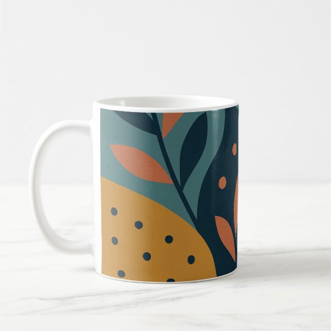 Canecas com design abstrato colorido (Esquerda)
