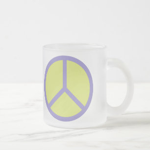 Canecas com Sinal de Paz Coloridas