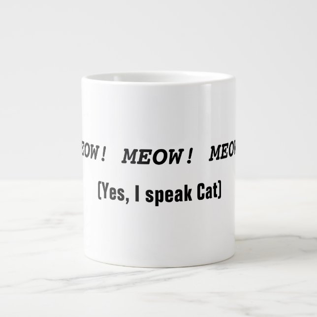 Canecas com tema engraçado do gato (Frente)