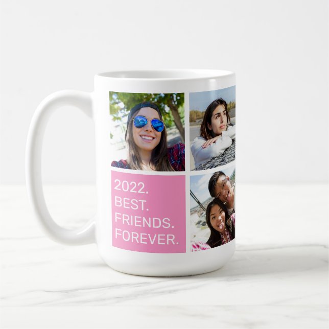 Canecas com Texto Personalizado SUAS FOTOS (Esquerda)