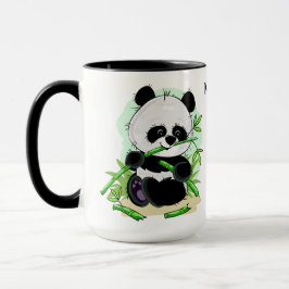 Canecas conhecidas feitas sob encomenda das pandas