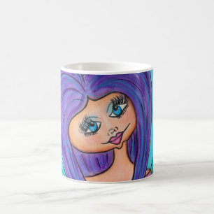 Canecas da mulher da caverna - roxo