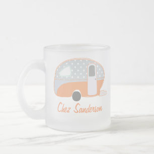 Canecas de Arte Personalizadas de Caravana Retro